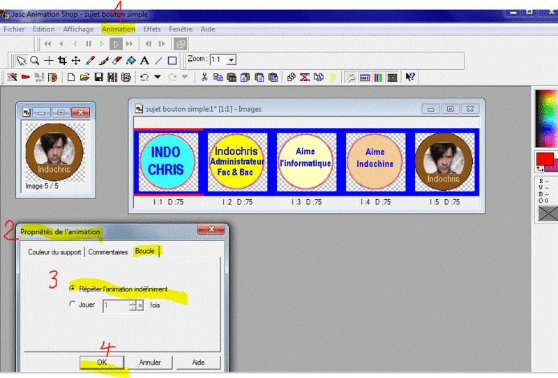 Tuto N°2 - ANIMER un GIF fixe avec AS 63119710