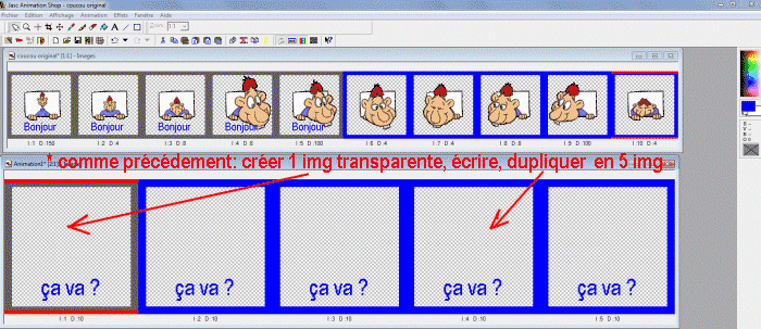 Tuto 7 : Modifier ou personaliser un gif animé (image animée) avec Animation Shop 94285210