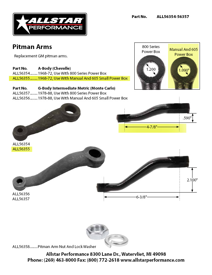recherche steering box manuel gm 68-72 ou pitman arm 525 ou 605 Allsta10