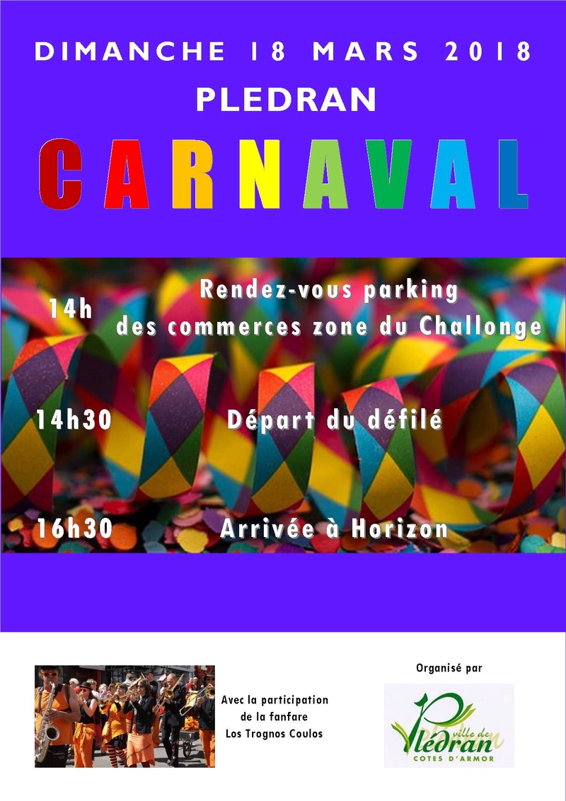 2018 - carnaval 2018 Affich10