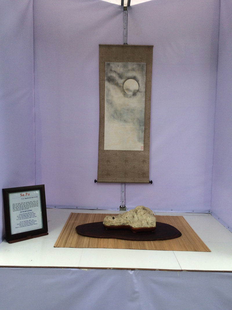 Suiseki viewing stone exhibition in Viet Nam Hhx20121