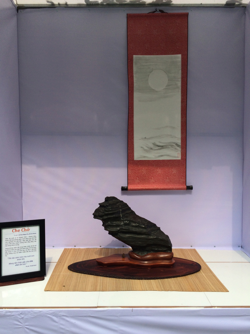 Suiseki viewing stone exhibition in Viet Nam Hhx20124