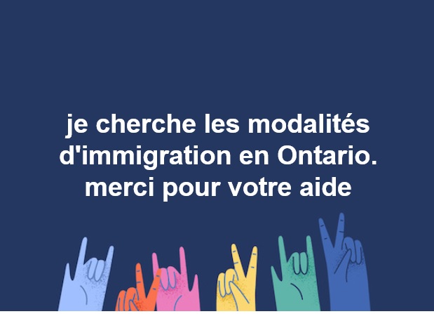 modalités d'immigration en Ontario 1018