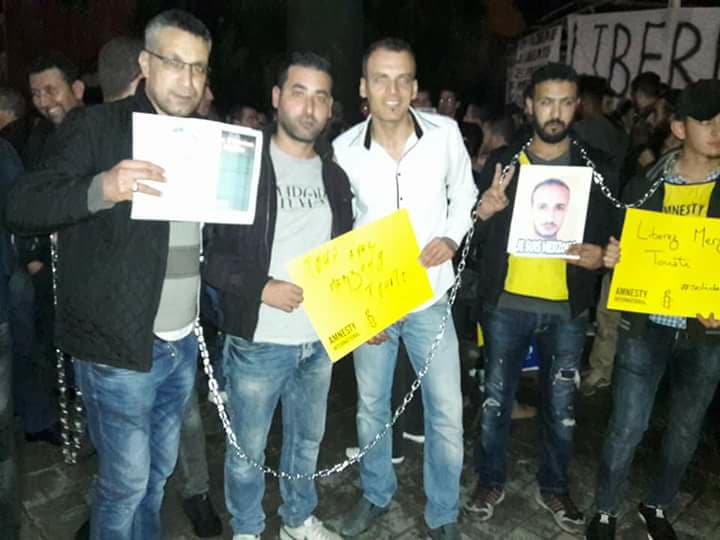 Rassemblement citoyen à Bejaia mercredi 06 juin 2018 pour la libération de Merzouk Touati 10455