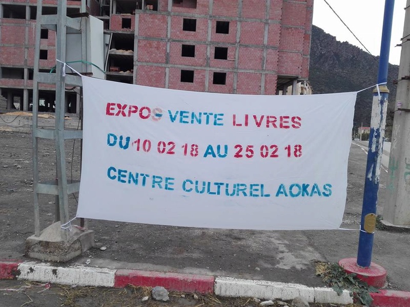exposition-vente de livre  au centre culturel Rahmani Slimane d'Aokas du 10 au 25 février 2018 11069