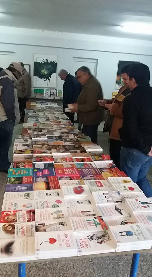 exposition-vente de livre  au centre culturel Rahmani Slimane d'Aokas du 10 au 25 février 2018 11070