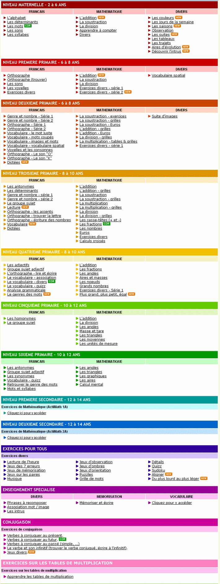 01 ACTIVITES GRATUITES EN LIGNE Pepit10