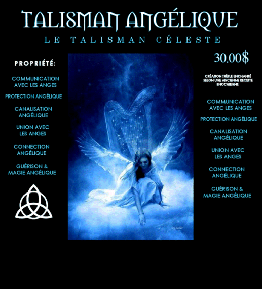 TALISMANS ANGÉLIQUES! (NOUVEAUTÉ!) Affich11