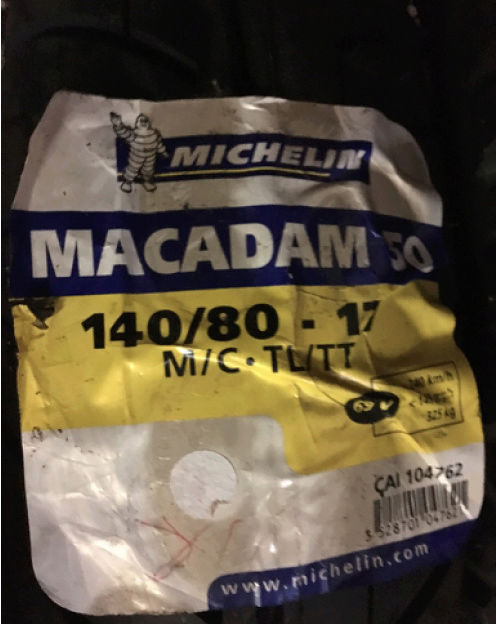 Michelin Macadam 50 Neuf 140/80/17 TT/TL Captur19
