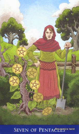 Arcanes mineurs du tarot Classique de Barbara MOORE 0_7110