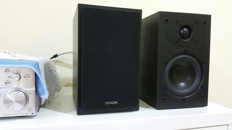 Denon Bookshelf Speaker SC-M39 Black (Sold) 116