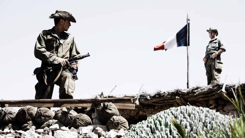 Tenue Armée de Terre Française 1959, guerre d'Algérie. L-enne10