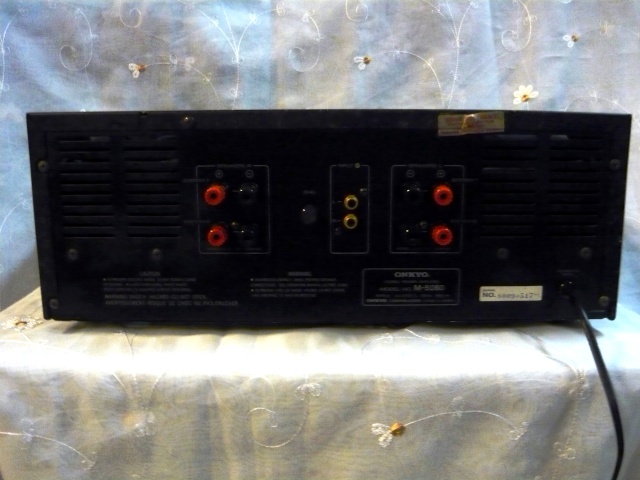 Onkyo M5060 power amp (used) SOLD P1050426