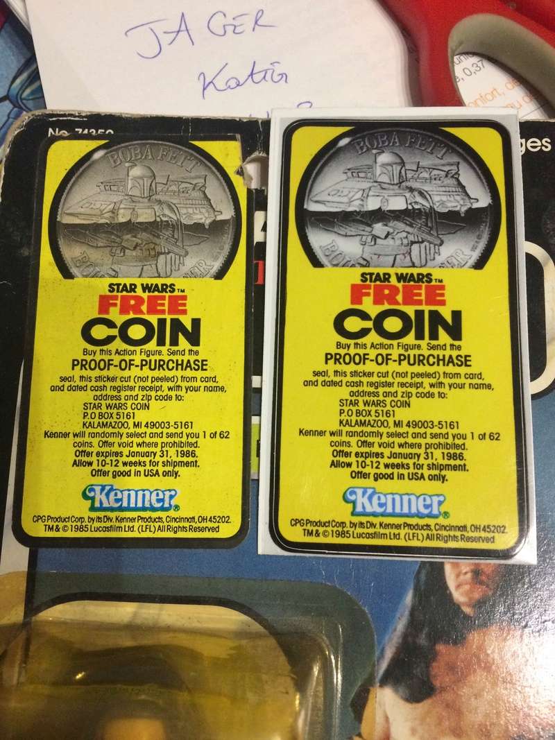 REPRO FAKE STICKER OF FREE COIN 30232710