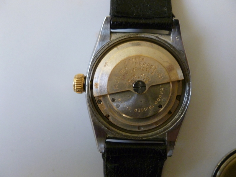 Rolex Bubble Back chronomètre acier et or, référence 3372 de 1946 - référence pas courante! Rolex_12