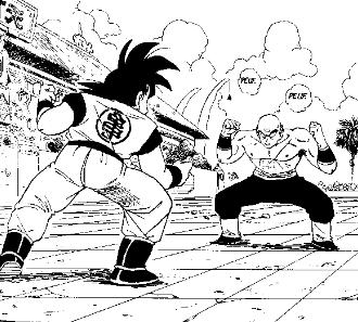 Religious polarity and symbolism in comics Goku10