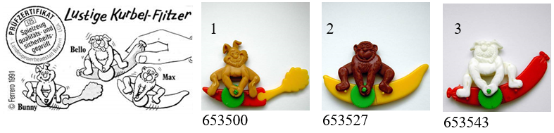 1) Spielzeug & HPF Deutschland 1991 4011