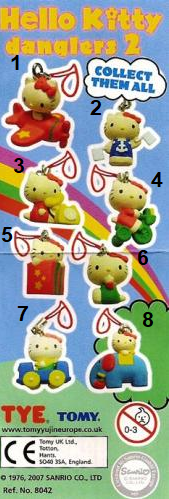 1) Hello Kitty - Figuren Serien X75