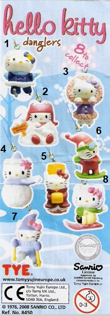 1) Hello Kitty - Figuren Serien X76
