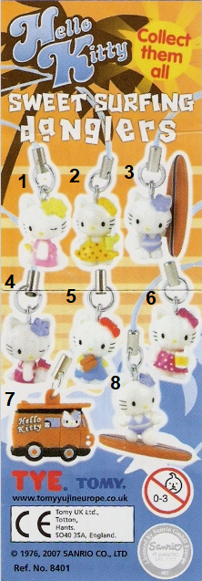1) Hello Kitty - Figuren Serien X88