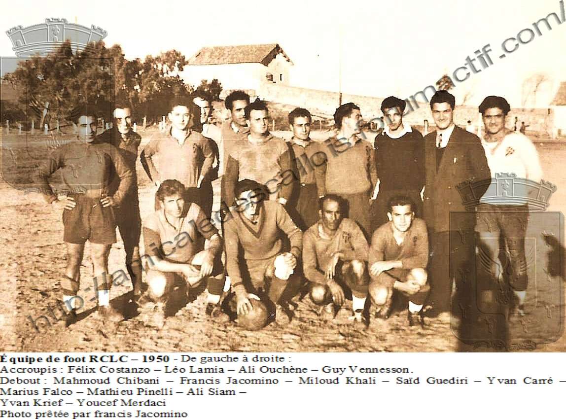 Equipe de Foot RCLC - 1950 Equipe14