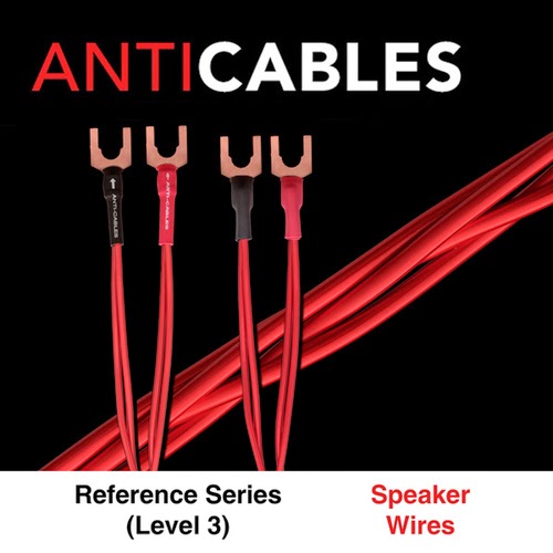 Anti Cables Reference Level 3 Speaker cables - 2.5m pair Antica10