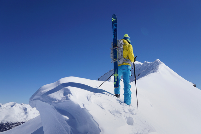 conditions de ski Vallée du Cians...1 Avril au Mounier Dsc02912