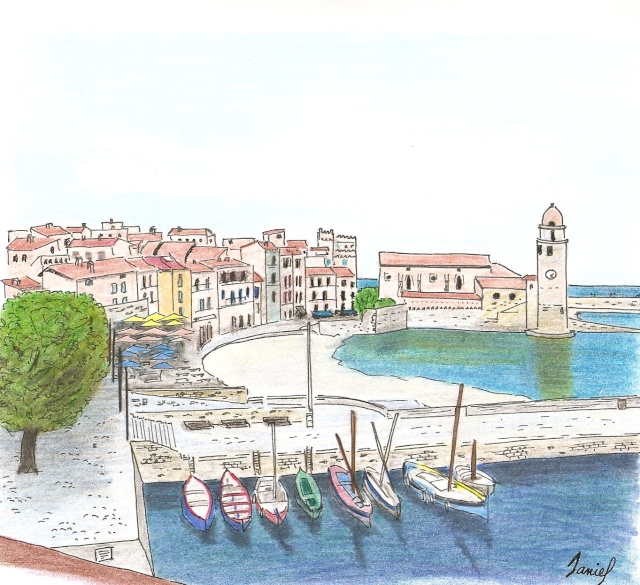 Le petit port de Collioure (par Oncle Dan) 2009_115
