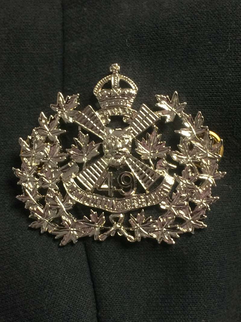 Loyal Edmonton Regiment pipers badge Img_6411