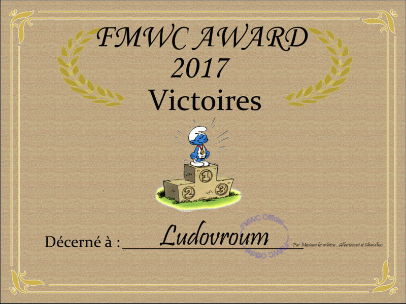 [FMWC] INTERSAISON 2017 - 2018 : AWARDS Page 3 - Page 5 10_vic10