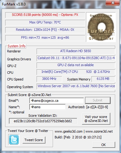 FurMark OpenGL Benchmark and Graphics Card Stability Test Screen23