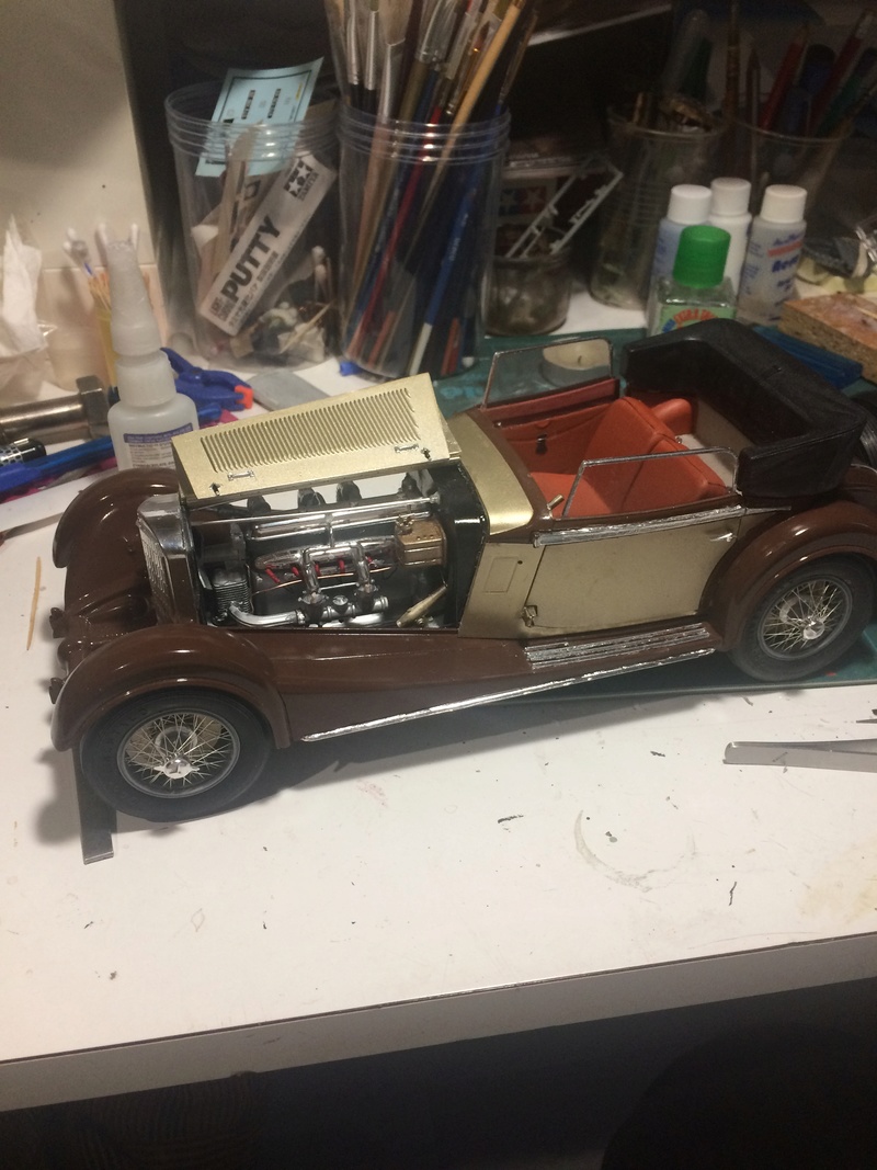 [REVELL] MERCEDES 1928 SS 1/16ème Réf 7495 Img_2816