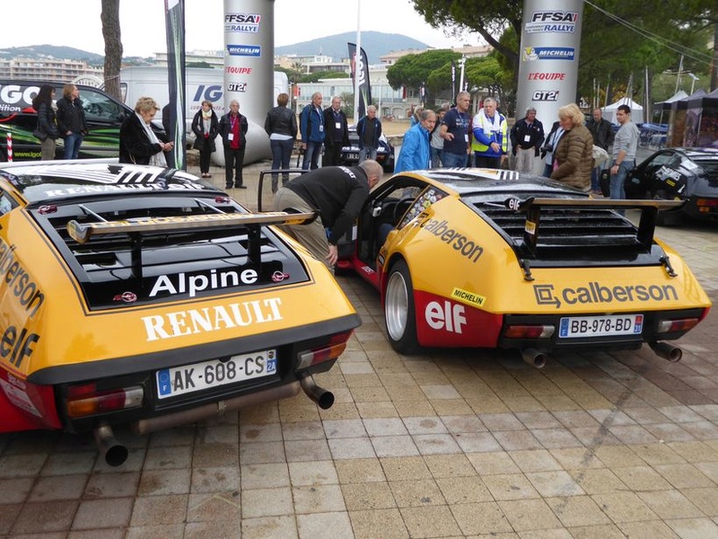 Au rallye du Var on a fêté les 40 ans de la victoire Alpine  P1050615