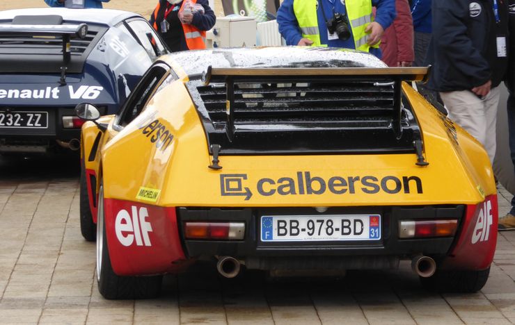 Au rallye du Var on a fêté les 40 ans de la victoire Alpine P1050616