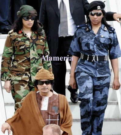 الجنس النعيم مختارون لحراسة معمر القذافي Anima105