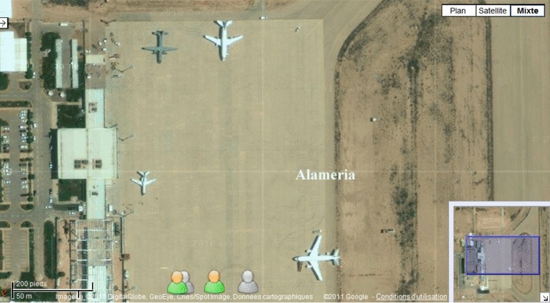 طائرات مدنية وحربية وخاصة تستعد للإقلاع من مطار قصر أبو هادي جنوب سرت Animat21
