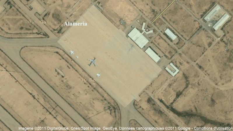 طائرات مدنية وحربية وخاصة تستعد للإقلاع من مطار قصر أبو هادي جنوب سرت Animat24