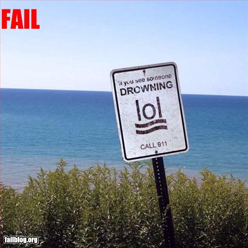 If you see someone drowning Lol111