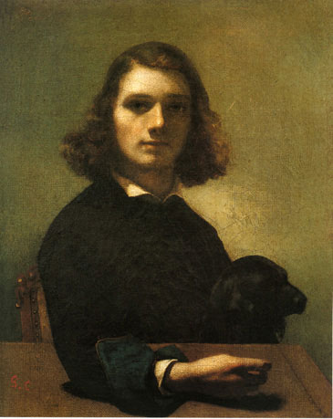 Courbet Gustave: autoportraits, portraits photographiques et caricatures du peintre 1842_c10