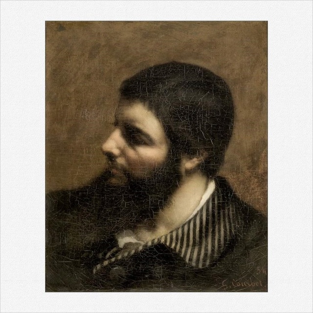 Courbet Gustave: autoportraits, portraits photographiques et caricatures du peintre 1854_c11