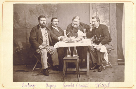 Courbet Gustave: autoportraits, portraits photographiques et caricatures du peintre 1876_c10