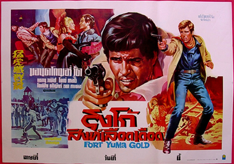 3 cavaliers pour Fort Yuma . Per Pochi Dollari Ancora . 1966 . Giorgio Ferroni. Fort-y10