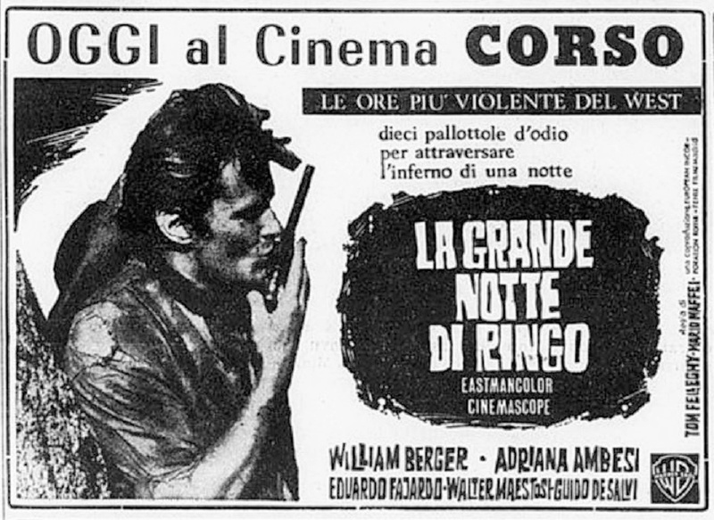 Sous la loi de Django ( La grande Notte di Ringo ) –1966- Mario MAFFEI La-gra10