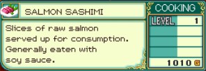 Rune Factory 2 : Le Coffre à 100% : Cuisine Salmon11