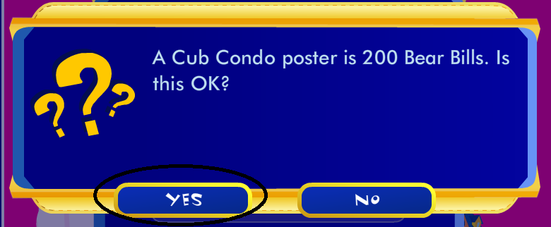 How to make a Cub Condo poster of you and your bear(s) maximum. 1410