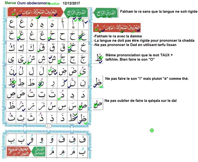 Devoirs & corrections kawthar Oum3issa  12_12_10