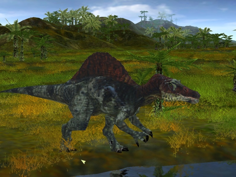 My Spinosaurus, Stegosaurus and funny Tyrannosaurus Simjp_21