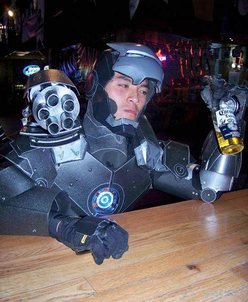 Dude builts War Machine suit Iron-m15