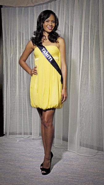 Photos officielles de Poehere à Miss France 2011 Miss-t11