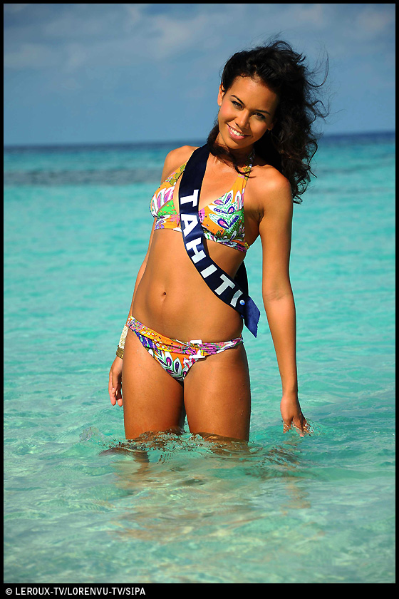 Photos officielles de Poehere à Miss France 2011 Tahiti11